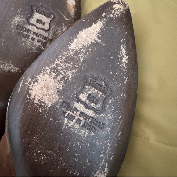 STUART WEITZMAN Suede Kitten Heels, 6.5 Women’s - Picture 4 of 9